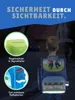 Školní brašna pro chlapce a dívky 1. třídy v modré barvě s Náhled obrázku produktu 4