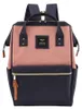 Himawari dámsky mestský batoh polyester ružový 40x27x17 cm Náhľad obrázku produktu 4