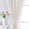 Joyswahl Vorhang Vintage Gardinen Leinen Fensterschals mit Produktbild-Vorschau 7