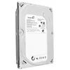 A close-up, angled view of a Seagate hard drive. Produktbild-Vorschau