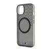 A gray iPhone case with a hexagonal pattern and a circular MagSafe magnet. Anteprima dell’immagine prodotto