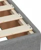 Boxspringbett mit Matratze Hellgrau 90x190 cm Stoff Produktbild-Vorschau 11