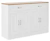 Sideboard - 120x35x80,5 cm Holz - 4 Türen + 2 Schubladen - Produktbild-Vorschau 13