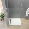 AQUALAVOS Duschwand für Dusche Walk in Dusche Produktbild-Vorschau 2
