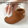 YALION® Baby Krabbelschuhe aus Echtleder, weiche Produktbild-Vorschau 4