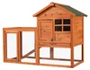 Wiltec Hasenstall 1220 x 630 x 920 mm mit Freilaufgehege Produktbild-Vorschau 1