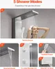 Sistema a torre di pannelli doccia SucceBuy in acciaio inox Anteprima dell’immagine prodotto 3