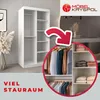 Schlafzimmerschrank mit Zwei Schiebetüren, Kleiderschrank Produktbild-Vorschau 5