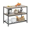 A kitchen island with various kitchen appliances and food items. Náhled obrázku produktu