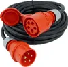 NWP CEE-Verlängerung 15m 400V 16A, Schwarz, IP44 5x2,5 mm² Produktbild-Vorschau 1