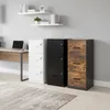 Relaxdays Kartotéka na závěsné pořadače, 3 uzamykatelné Náhled obrázku produktu 3