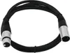 Kabel OMNITRONIC XLR 5pin 3m černý Náhled obrázku produktu 2
