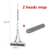 A mop and a replacement mop head are shown against a white background. Produktbild-Vorschau