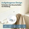 doporro Garderobenleiste mit 7 Haken, Wandgarderobe mit Produktbild-Vorschau 2