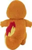 A plush toy of the Pokémon Charmander is shown from the back. Voir les images du produit