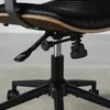 Fauteuil de bureau de style milieu du siècle, en similicuir Voir les images du produit 4