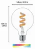 WiZ gloeilamp met traditionele uitstraling, helder glas, Productafbeelding-voorbeeld 11