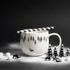 ASA Selection joy Henkelbecher, snow tracks D. 10 cm, H. Produktbild-Vorschau 2