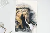 MuchoWow® Mauspad Mousepad Elefant - Farbe - Zeitungspapier Produktbild-Vorschau 5
