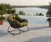 Lesli Living Schaukelsessel Cozy Olive anthrazit/olivgrün Produktbild-Vorschau 10