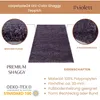 Carpetsale24 Hochflor Teppich Uni Einfarbig Modern Shaggy Produktbild-Vorschau 3