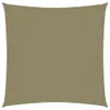 vidaXL Tenda da sole in tessuto Oxford quadrato 4x4 m Beige Anteprima dell’immagine prodotto 17