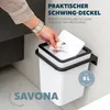 bremermann  eckiger Kosmetikeimer SAVONA mit soft-touch Produktbild-Vorschau 4
