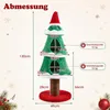 Arbre à chat COSTWAY de 130 cm, design sapin de Noël, Voir les images du produit 2