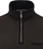 CASAMODA Herren Sweat-Troyer Zipper Regular Baumwolle Braun Produktbild-Vorschau 10