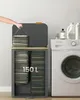 SONGMICS Wäschekorb mit Deckel, Wäschesammler, Produktbild-Vorschau 6
