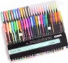 48 Gel Stifte Set Metallic Pastell Glitter Neon Marker Produktbild-Vorschau 1