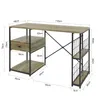 SoBuy FWT61-N Scrivania con 4 ripiani e un cassetto Anteprima dell’immagine prodotto 4
