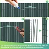 Jopassy PVC Sichtschutzmatte Sichtschutzzaun Sichtschutz Produktbild-Vorschau 3