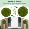 Umělé zimostrázové koule o průměru 50 cm, 2 keře z PE Náhled obrázku produktu 5