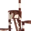 Wiltec Kratzbaum 240-260 cm beige/braun, Katzenkratzbaum Produktbild-Vorschau 3