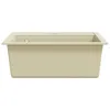 Évier de cuisine Granit Seul lavabo Beige Voir les images du produit 5