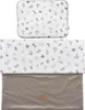 Musselin Kinderwagen Set – Simply Nature & Latte Velvet Produktbild-Vorschau 2