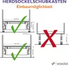 Küchenunterschrank Herdsockelschubkasten Schublade f. Produktbild-Vorschau 6