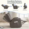 Poltrona massaggiante elettrica FLEXISPOT XL6 con funzione Anteprima dell’immagine prodotto 5