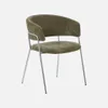 sweeek - 2er-Set Vintage-Sessel mit verchromtem Gestell und Produktbild-Vorschau 2