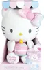 A Hello Kitty plush toy in its packaging, designed to look like a birthday cake. Anteprima dell’immagine prodotto