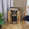 WEECO Armoire en bois de pin en forme de tonneau avec Voir les images du produit 5
