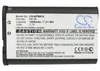TECHTEK Batteria compatibile con [Casio] Exilim EX-FH100, Anteprima dell’immagine prodotto 4