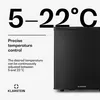 Klarstein Mini lednice, 45 l, malá, tichá lednice do Náhled obrázku produktu 4