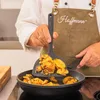 Hoffmann Pfannenwender XXL robuster Edelstahlkern Silikon Produktbild-Vorschau 2