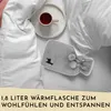 Nordstern Wärmflasche mit Weichem Bezug 1,8 L - Große Produktbild-Vorschau 5