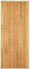 A full-frame, front-facing view of a closed folding door with a light oak wood grain pattern. Produktbild-Vorschau