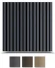 Dalsys 4x Akustikpaneele Holz 60x60cm mit Lamellen Eiche Produktbild-Vorschau 2