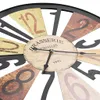 vidaXL Orologio da parete in metallo 60 cm Multicolore Anteprima dell’immagine prodotto 5