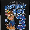 Spreadshirt Paw Patrol Chase 3 Jahre Alt 3. Geburtstag Produktbild-Vorschau 2